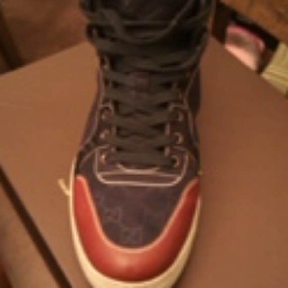 Gucci high Nylon shoes - Picture 2 of 3